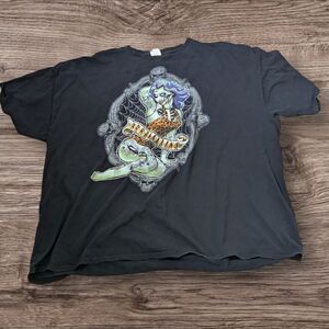 Happy Halloween Sexy Zombie Black Tee